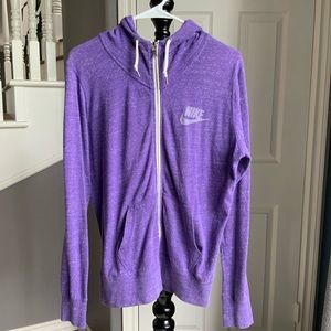 NIKE zip up hoodie